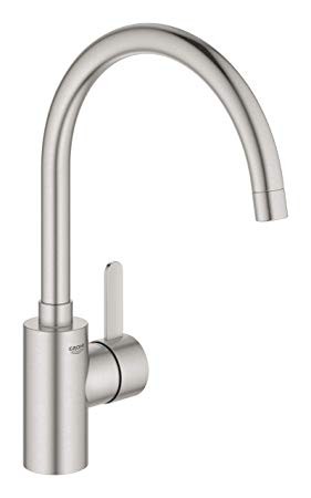 Grohe Eurosmart Cosmopolitan bateria kuchenna zlewozmywakowa stal nierdzewna 32843DC2