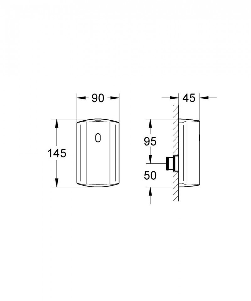 Grohe Tectron Elektronika przezbrojeniowa chrom 37751001