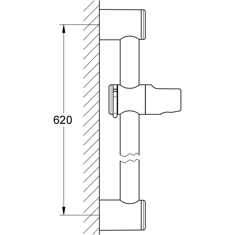 Grohe Relexa drążek prysznicowy 0,6 m chrom 28620000