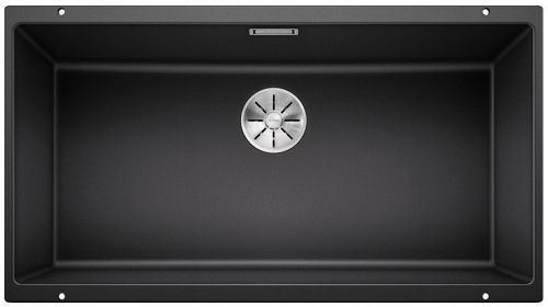 Blanco Subline 800-U Silgranit PuraDur II zlewozmywak granitowy z korkiem InFino komora podwieszana kolor antracyt 523141
