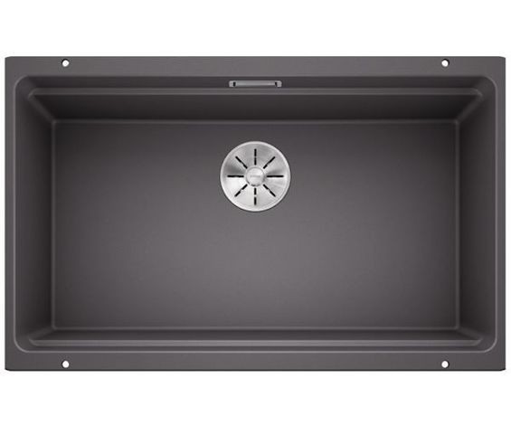 Blanco Etagon 700-U zlewozmywak komora podwieszana bez korka automatycznego InFino granit szarość skały 525168