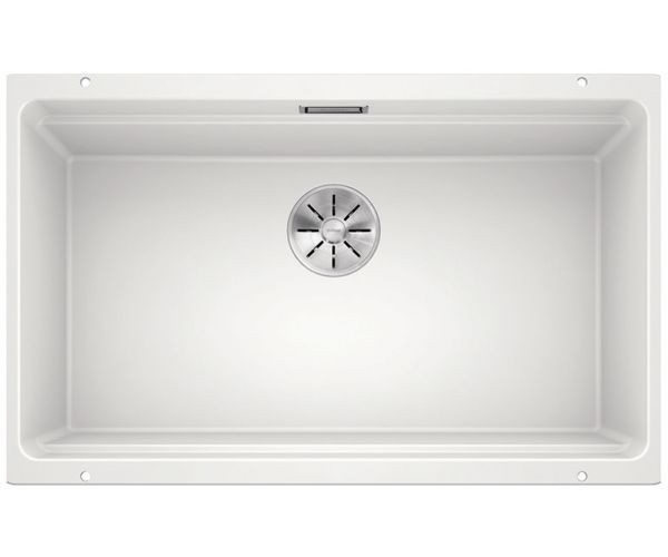 Blanco Etagon 700-U zlewozmywak komora podwieszana bez korka automatycznego InFino granit biały 525171