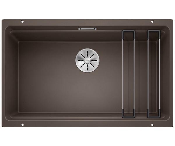 Blanco Etagon 700-U zlewozmywak komora podwieszana bez korka automatycznego InFino granit kawowy 525176