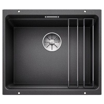 Blanco Etagon 500-U zlewozmywak komora podwieszana bez korka automatycznego InFino granit antacyt 522227