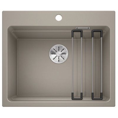 Blanco Etagon 6 zlewozmywak komora wpuszczana w blat bez korka automatycznego InFino granit tartufo 524546