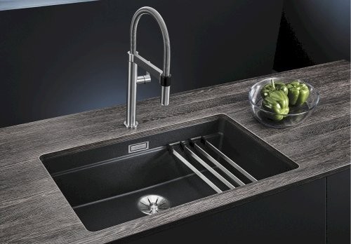 Blanco Etagon 700-U zlewozmywak komora podwieszana bez korka automatycznego InFino granit kawowy 525176