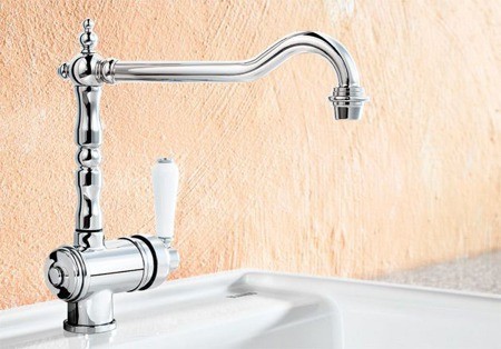 Blanco Tradon bateria zlewozmywakowa retro chrom 515990