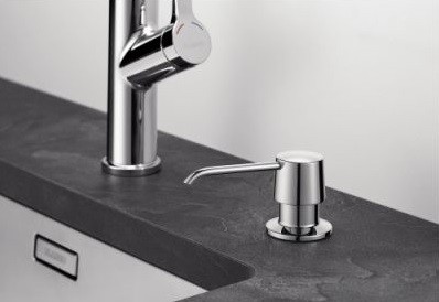 Blanco Yano dozownik okrągły chrom 524256