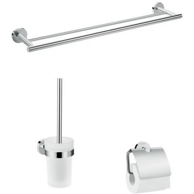 Hansgrohe Logis zestaw akcesoriów 3w1 chrom 41727000