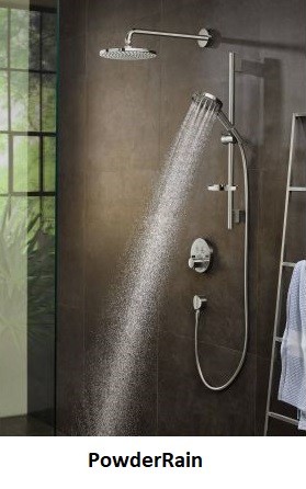 Hansgrohe Radiance Select S 3jet słuchawka prysznicowa PowderRain chrom 26014000