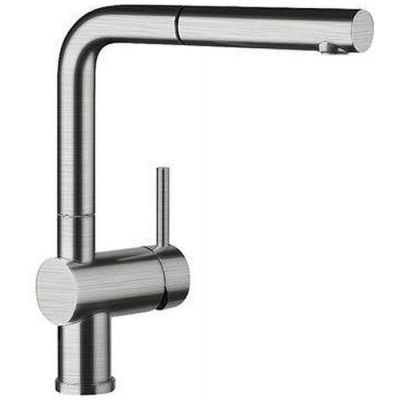 Blanco Linus-S bateria zlewozmywakowa z wyciąganą wylewką stal szczotkowana 517184