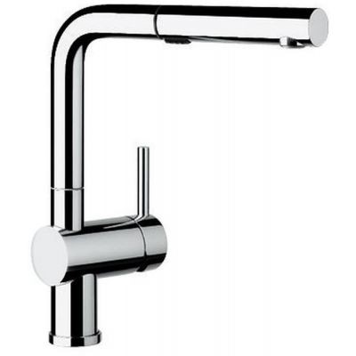 Blanco Linus-S Vario bateria zlewozmywakowa z wyciąganą wylewką i przełącznikiem strumienia chrom 518406