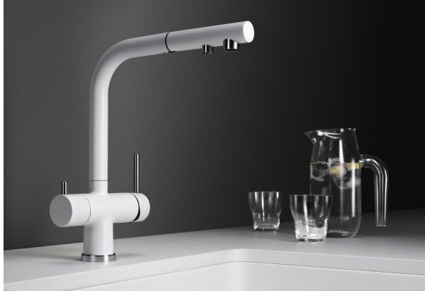 Blanco Fontas-S II bateria zlewozmywakowa z wyciąganą wylewką antracyt/chrom 525200