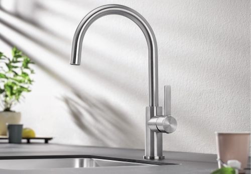 Blanco Candor bateria zlewozmywakowa stal szczotkowana 523120