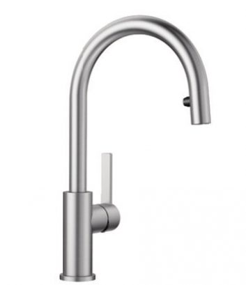 Blanco Candor-S bateria zlewozmywakowa z wyciąganą wylewką stal szczotkowana 523121