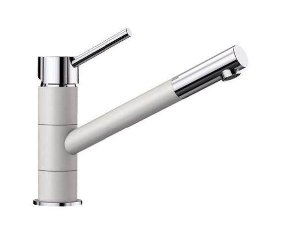 Blanco Kano bateria zlewozmywakowa biały/stal 525030