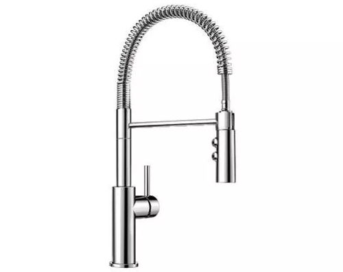 Blanco Catris-S bateria zlewozmywakowa z wyciąganą wylewką i przełącznikiem strumienia wody chrom 521476