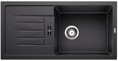 Blanco Favum XL 6 S Silgranit PuraDur II zlewozmywak granitowy 1 komora z ociekaczem kolor antracyt 524233