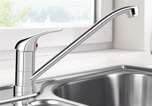 Blanco Daras-F bateria zlewozmywakowa podokienna chrom 521751