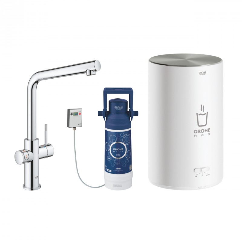 Grohe Red Duo wylewka i bojler w rozmiarze M chrom 30327001