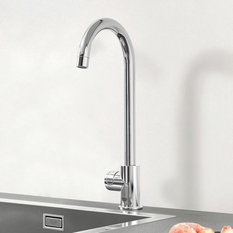 Grohe Blue Professional zestaw z wylewką w kształcie C stal nierdzewna 31302DC2