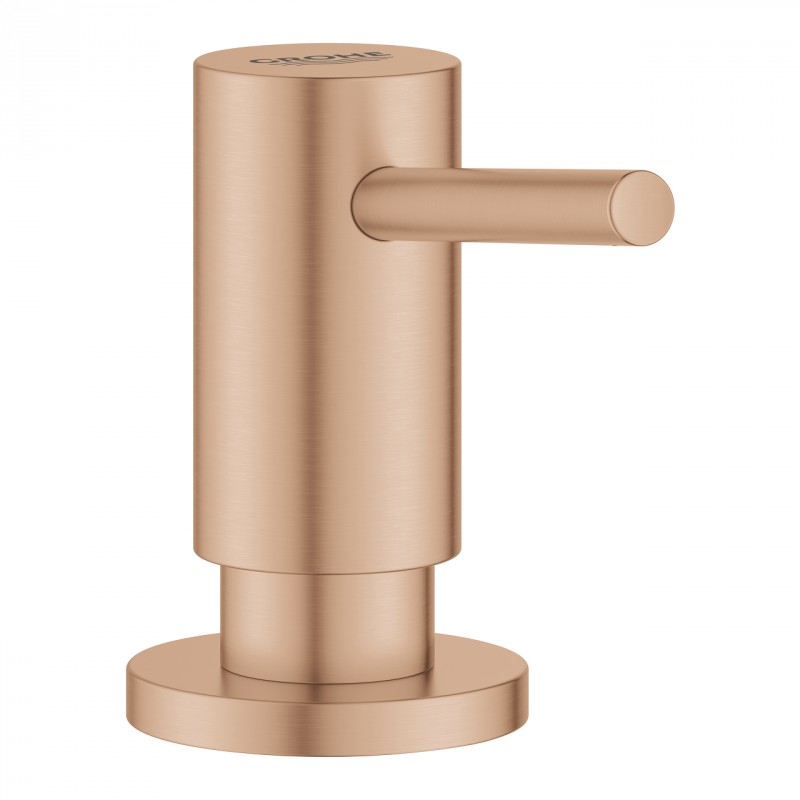 Grohe Cosmopolitan dozownik okrągły szczotkowane różowe złoto brushed warm sunset 40535DL0