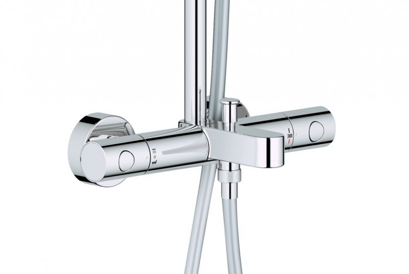 Grohe Euphoria System 260 zestaw wannowo-prysznicowy termostatyczny z deszczownicą 26 cm chrom 27475001 - !!!!!