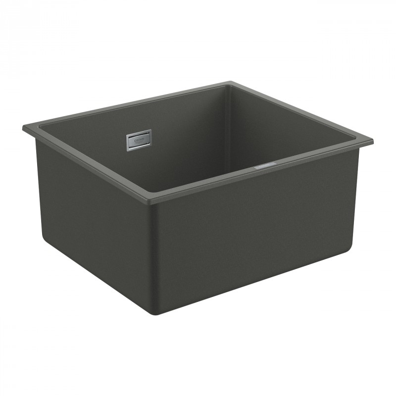 Grohe K700 zlewozmywak wpuszczany w blat/ podblatowy 1 komora 46x41 cm szary granit 31653AT0