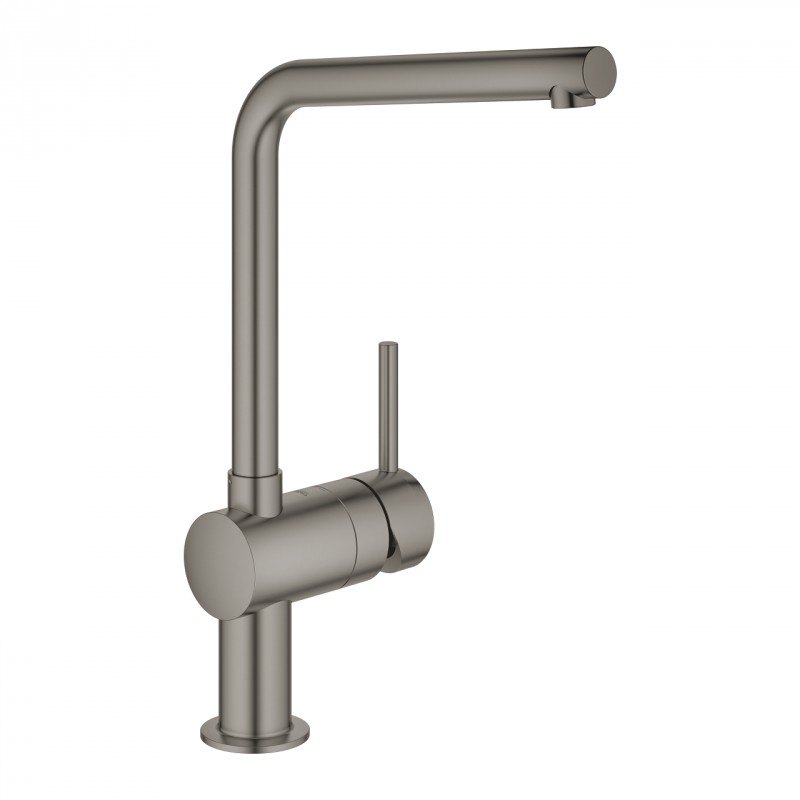 Grohe Minta jednouchwytowa bateria zlewozmywakowa szczotkowany grafit hard graphite 31375AL0