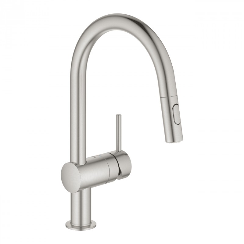 Grohe Minta bateria kuchenna zlewozmywakowa stal nierdzewna 32321DC2