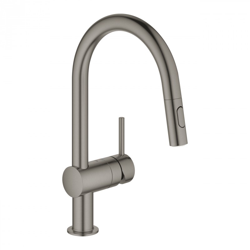 Grohe Minta bateria kuchenna zlewozmywakowa szczotkowany grafit brushed hard graphite 32321AL2