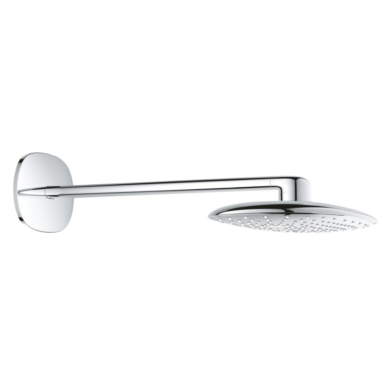 Grohe Rainshower 360 Mono deszczownica głowica prysznicowa 36x22 z ramieniem ściennym chrom 26450000