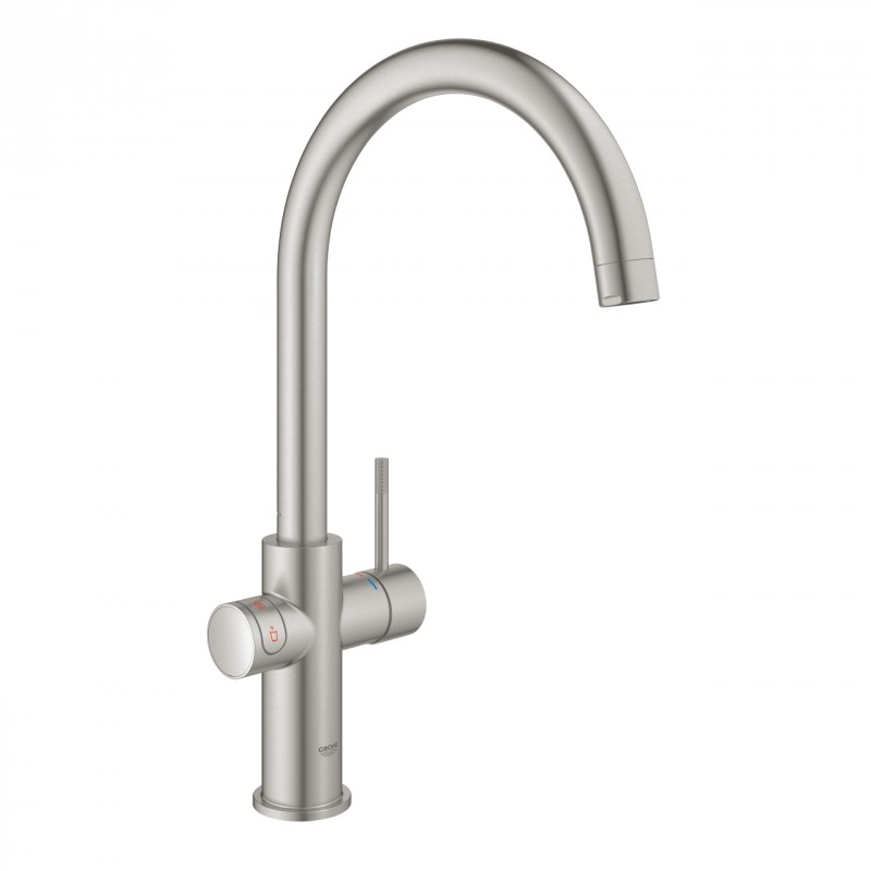 Grohe Red Duo wylewka i bojler w rozmiarze M stal nierdzewna 30083DC1
