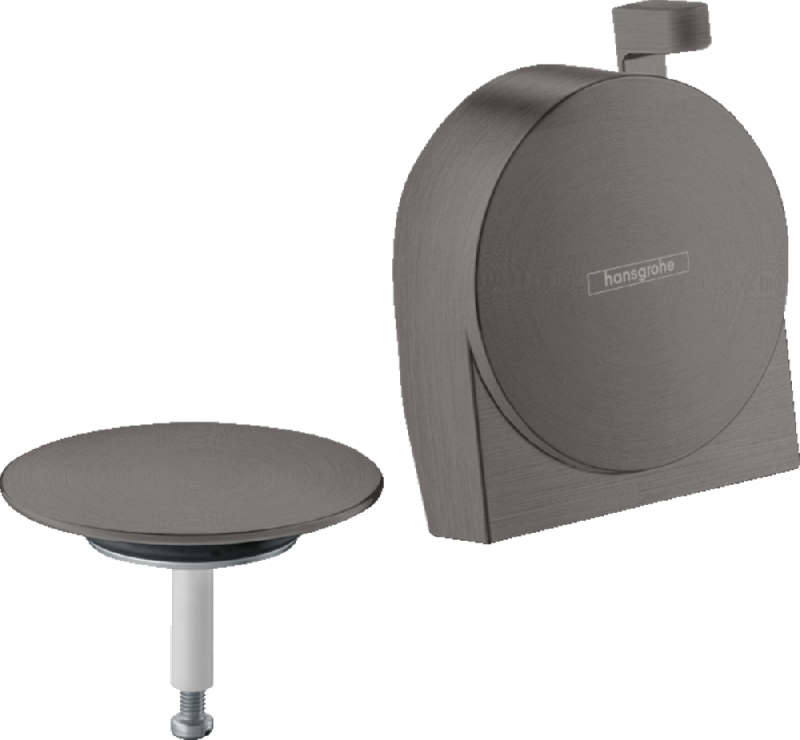 Hansgrohe Exafill S element zewnętrzny czarny chrom szczotkowany 58117340