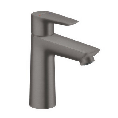 Hansgrohe FinishPlus Talis E bateria umywalkowa 110 z korkiem czarny chrom szczotkowany 71710340