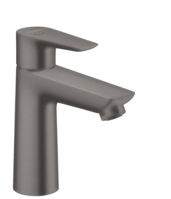 Hansgrohe FinishPlus Talis E bateria umywalkowa 110 CoolStart z korkiem czarny chrom szczotkowany 71713340