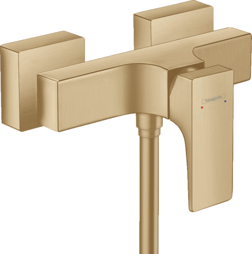 Hansgrohe FinishPlus Metropol bateria prysznicowa natynkowa brąz szczotkowany 32560140