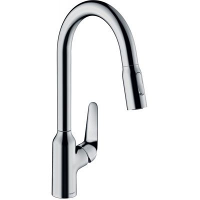 Hansgrohe M42 M429-H220 bateria kuchenna zlewozmywakowa z wyciąganą wylewką chrom 71800000