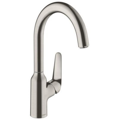 Hansgrohe M42 M421-H220 bateria kuchenna zlewozmywakowa stal 71802800