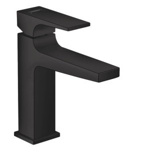 Hansgrohe FinishPlus Metropol 110 bateria umywalkowa z klik-klakiem czarny matowy 32507670