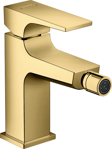 Hansgrohe FinishPlus Metropol bateria bidetowa z klik-klakiem złoty polerowany 32520990