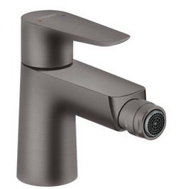 Hansgrohe FinishPlus Talis E bateria bidetowa z korkiem czarny chrom szczotkowany 71720340