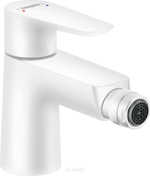 Hansgrohe FinishPlus Talis E bateria bidetowa z korkiem biały matowy 71720700