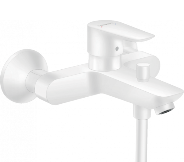 Hansgrohe FinishPlus Talis E bateria wannowa natynkowa biały matowy 71740700