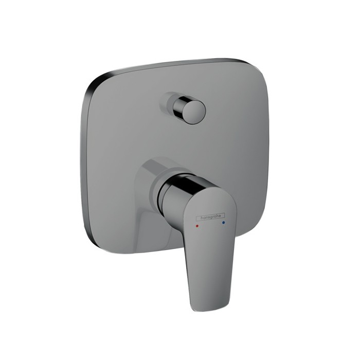 Hansgrohe FinishPlus Talis E bateria wannowa podtynkowa czarny chrom szczotkowany 71745340