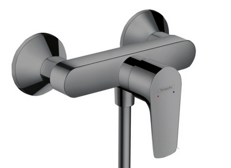 Hansgrohe FinishPlus bateria prysznicowa natynkowa czarny chrom szczotkowany 71760340