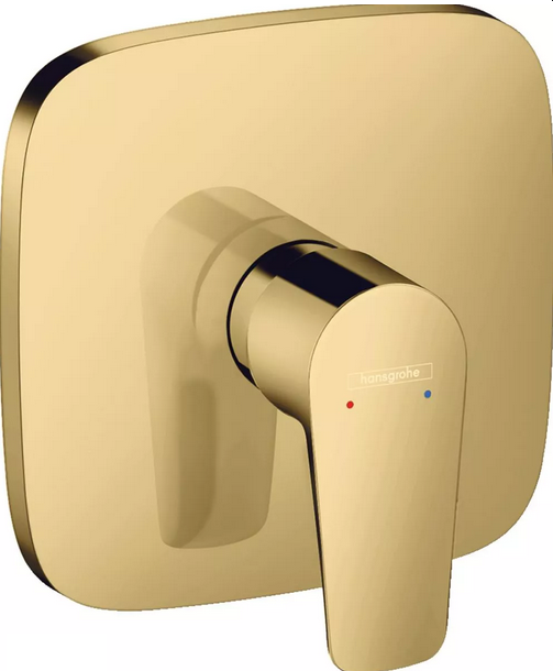 Hansgrohe FinishPlus Talis E bateria prysznicowa podtynkowa złoty polerowany 71765990