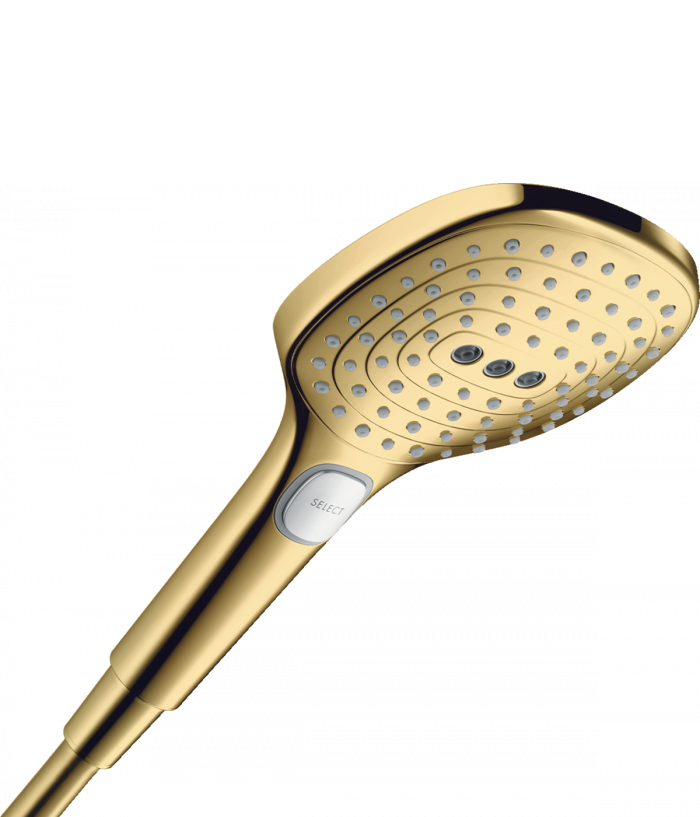 Hansgrohe FinishPlus Raindance Select E 120 3jet słuchawka prysznicowa złoty polerowany 26520990