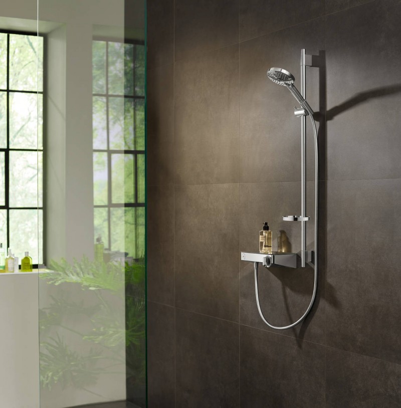 Hansgrohe Radiance Select S 3jet P PowderRain zestaw prysznicowy z drążkiem 90 cm chrom 27667000