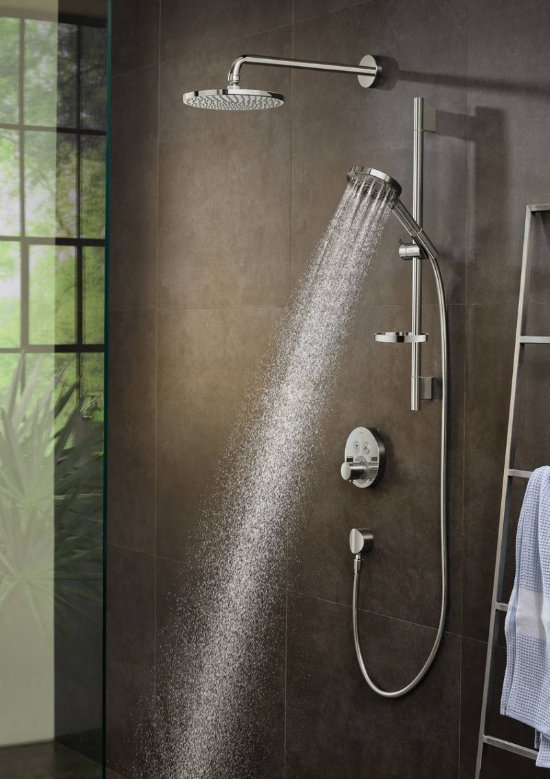 Hansgrohe Radiance Select S 3jet P PowderRain zestaw prysznicowy z drążkiem 65 cm chrom 27654000